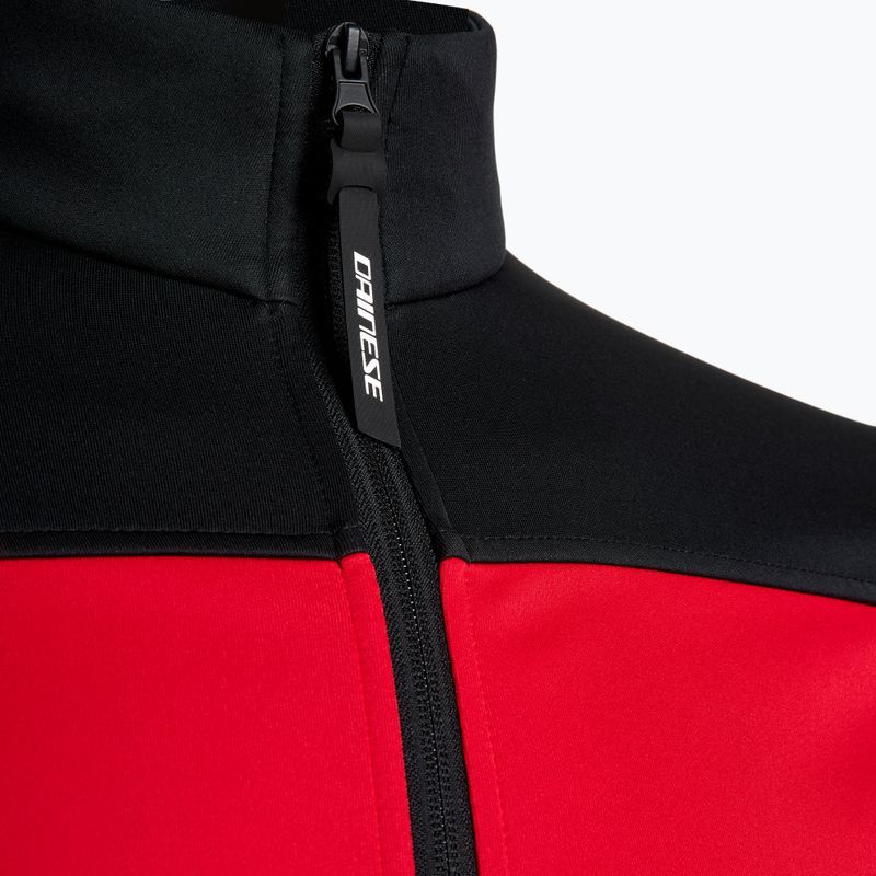 Men's ski sweatshirt Dainese Espera Full Zip Mid racing red 3