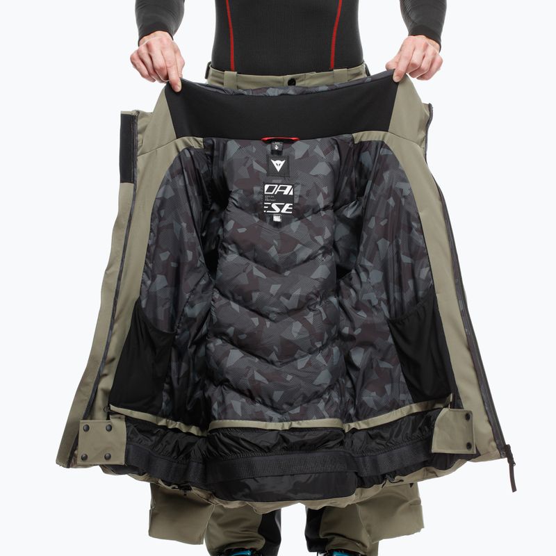 Men's ski jacket Dainese Etesia Aerosense-Dry green four 7