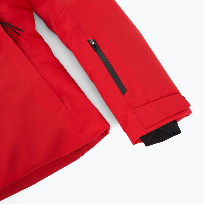 Women's ski jacket Dainese Zives Aerosense-Dry lily white/racing red 5