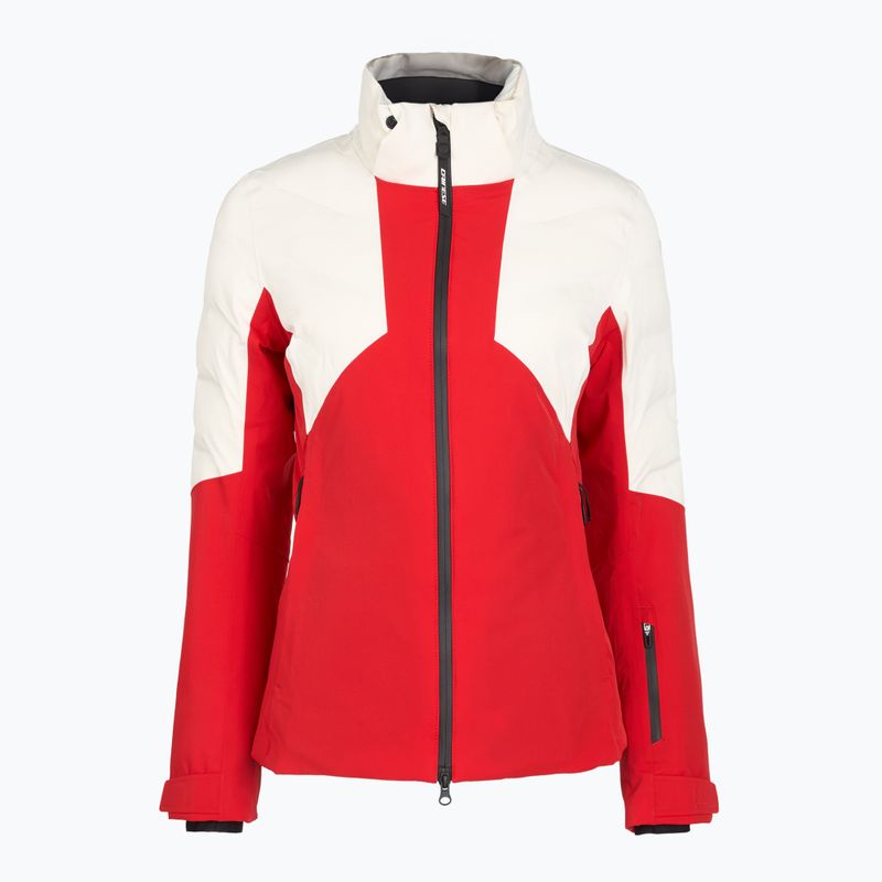 Women's ski jacket Dainese Zives Aerosense-Dry lily white/racing red 7