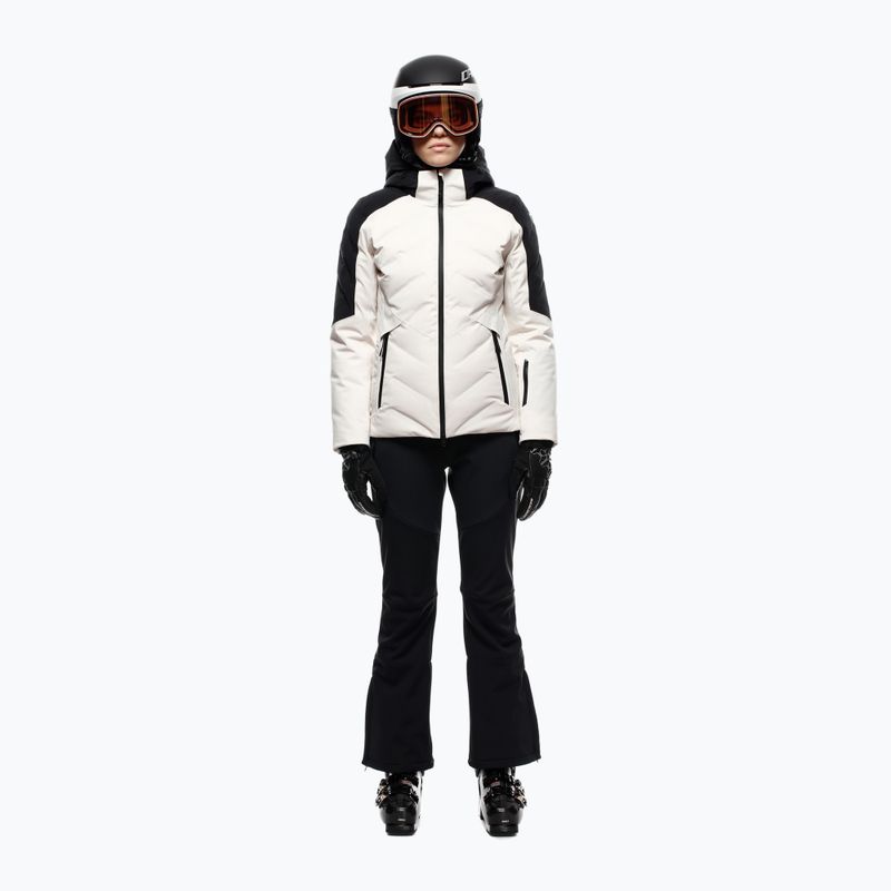 Women's ski jacket Dainese Virtus Dermizax EV lily white/stretch limo 2