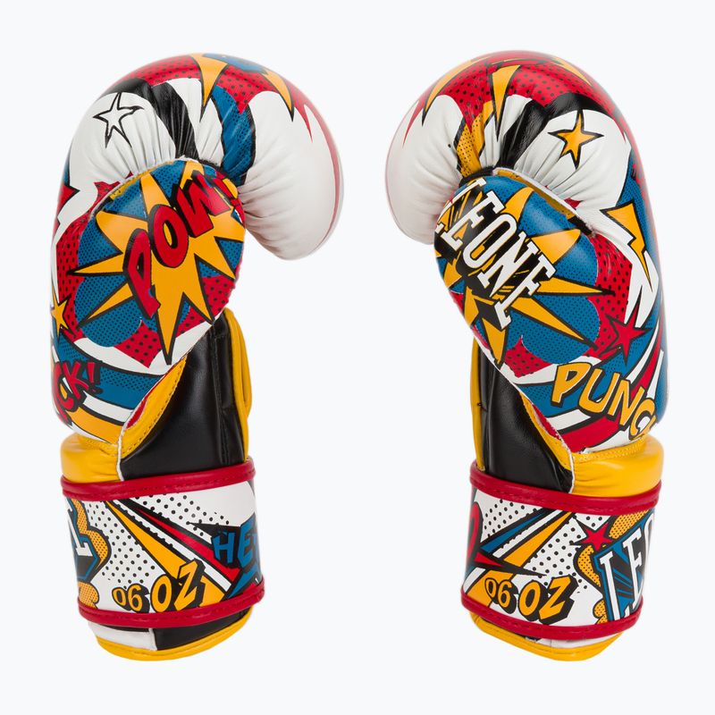 LEONE 1947 Hero coloured children's boxing gloves GN400J 4