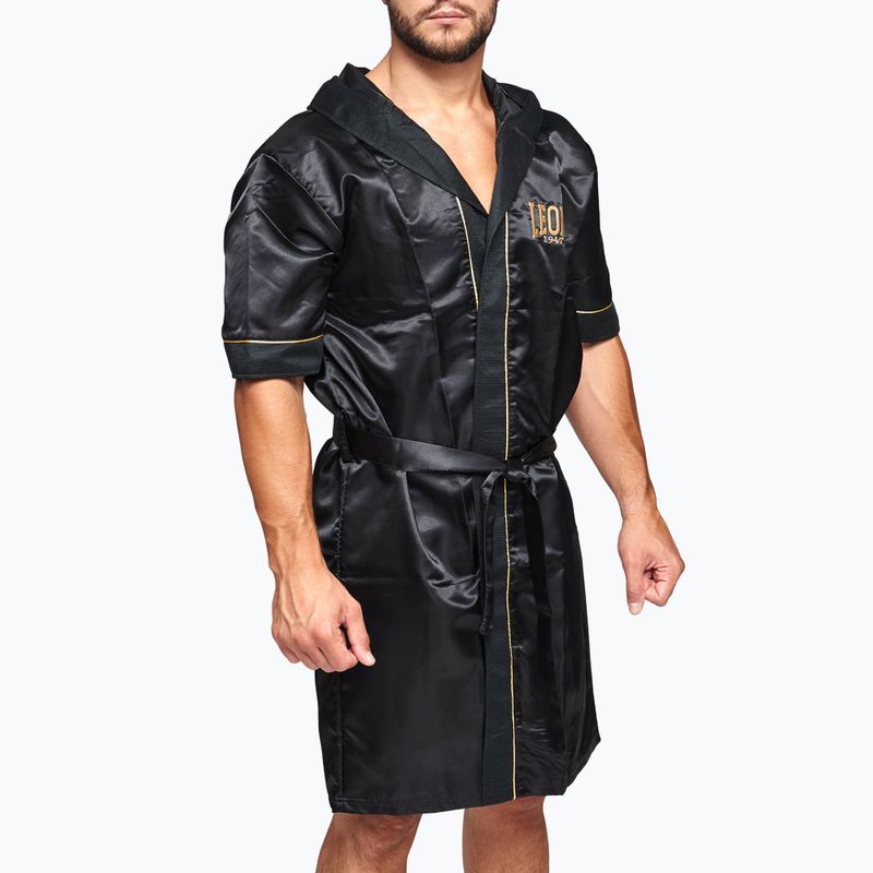 LEONE boxer dressing gown 1947 premium black 2