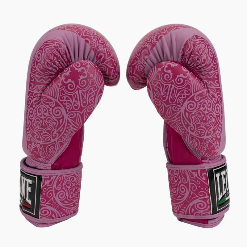 LEONE 1947 Maori pink boxing gloves GN070 4