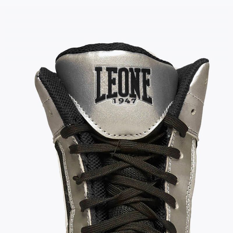 LEONE 1947 Legend Boxing shoes silver CL101/12 14