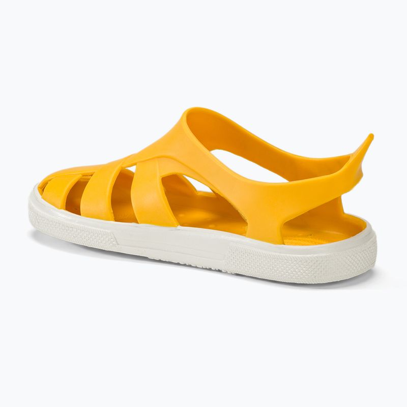 BOATILUS children's sandals Bioty yellow/white 3