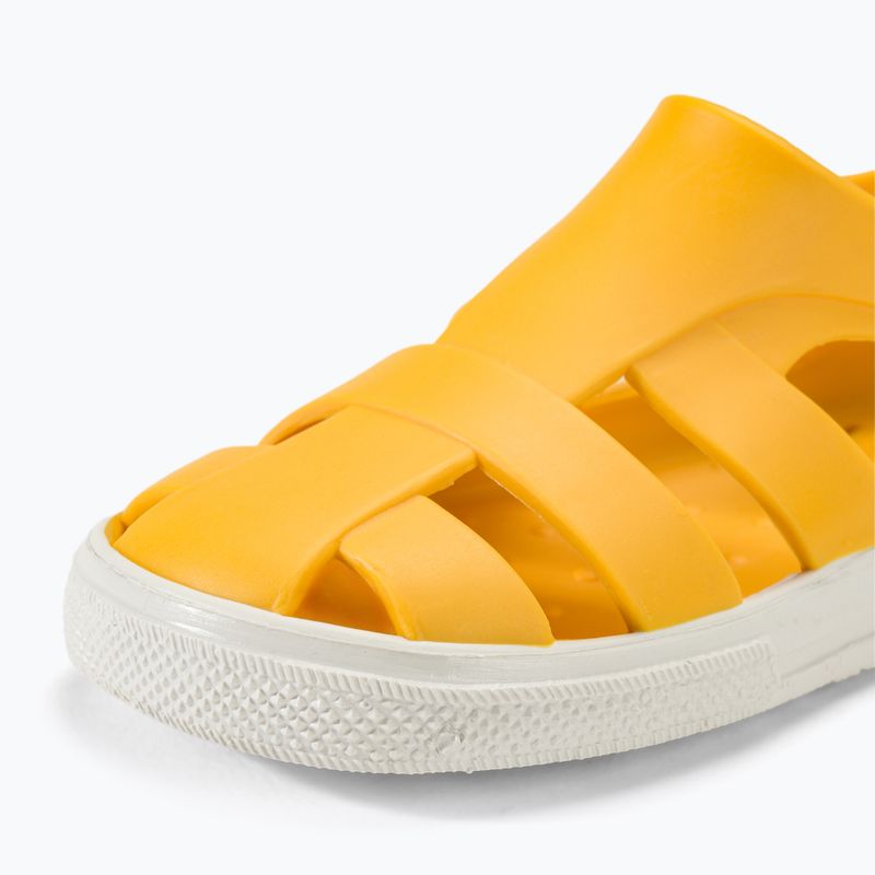 BOATILUS children's sandals Bioty yellow/white 7