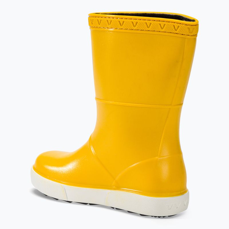 BOATILUS children's wellingtons Penguy Worm Lining yellow 3