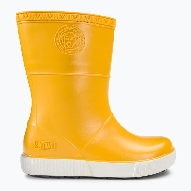 BOATILUS junior wellingtons Penguy Worm Lining yellow 2