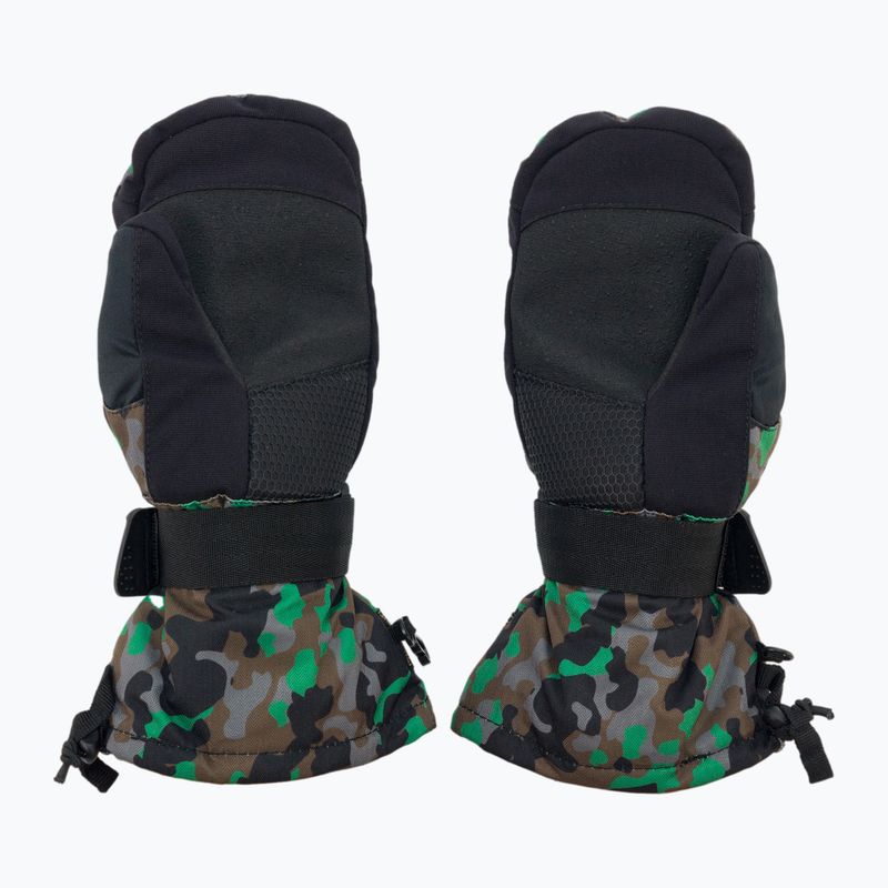 Children's snowboard gloves Level Fly Mitt green 4001 2