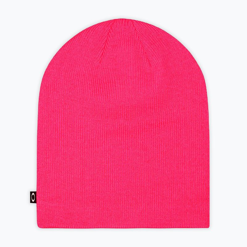 Winter hat Oakley Fine Knit neon pink 2