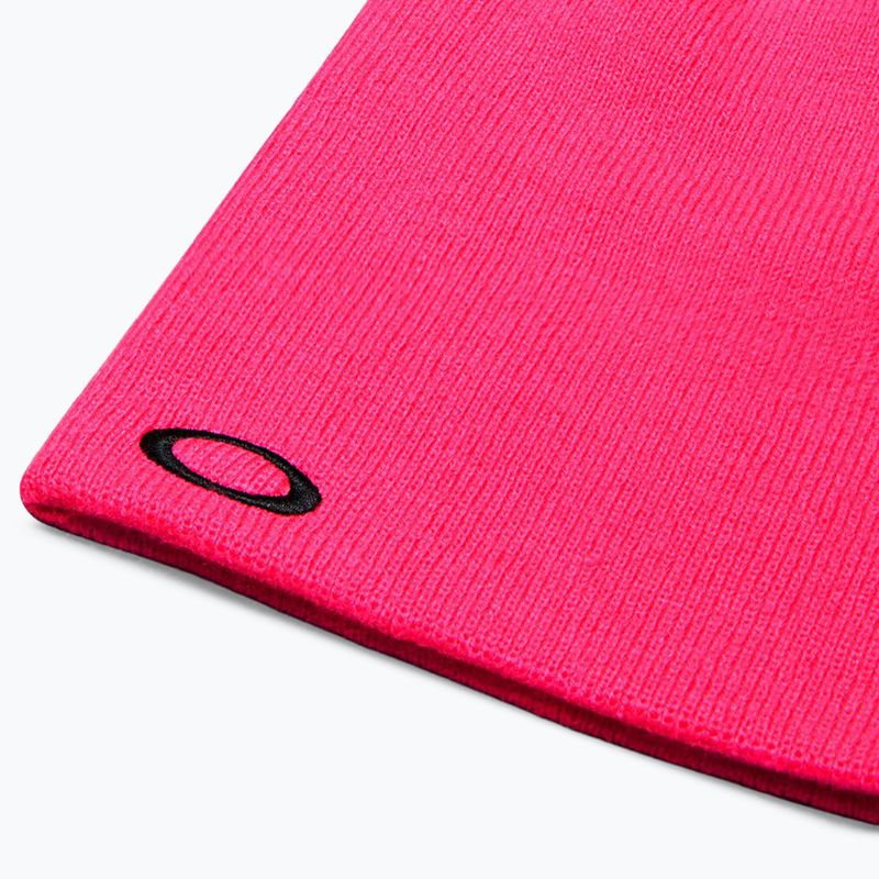 Winter hat Oakley Fine Knit neon pink 3