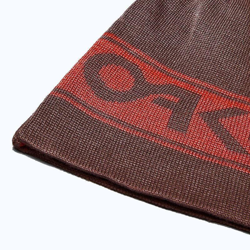 Winter hat Oakley Tnp Reversible Beanie 68S dark umber 3