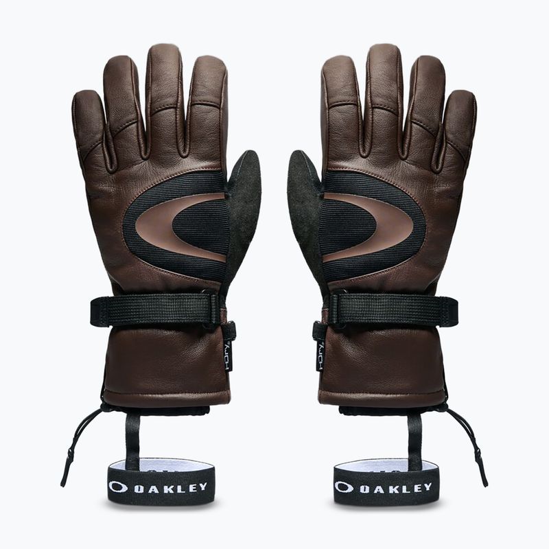 Ski gloves Oakley Timberline dark umber 2