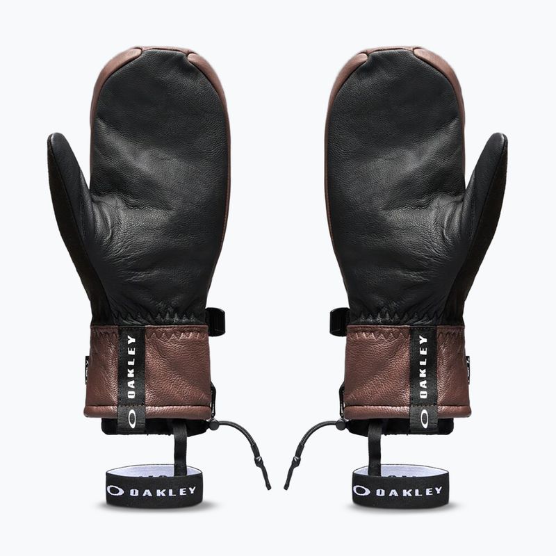 Ski gloves Oakley Timberline Mitten dark umber 3