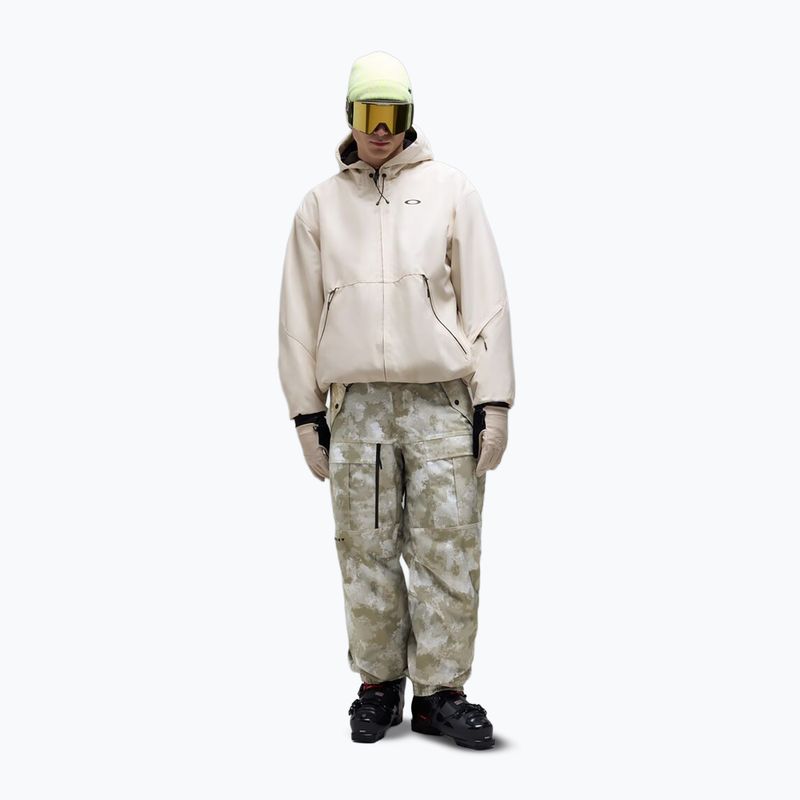 Men's ski trousers Oakley Bravo Cargo Shell off/slope camo pebble 2