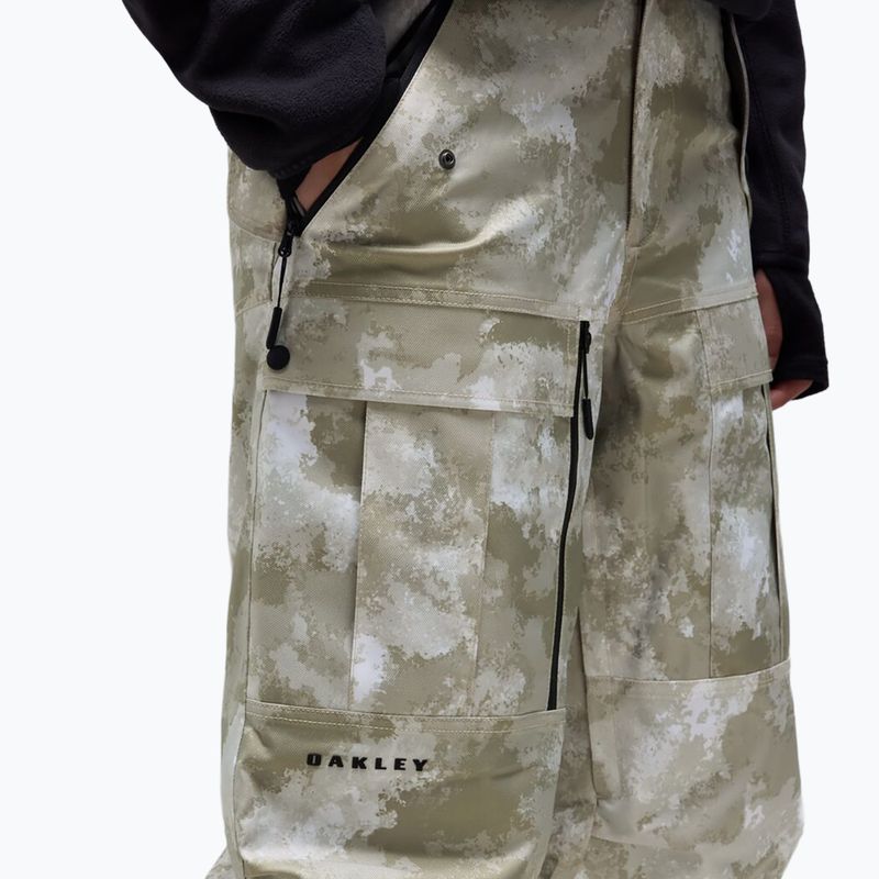 Men's ski trousers Oakley Bravo Cargo Shell off/slope camo pebble 6