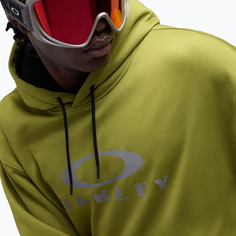 Men's snowboard sweatshirt Oakley Rider Phantom Hoodie cactus 5