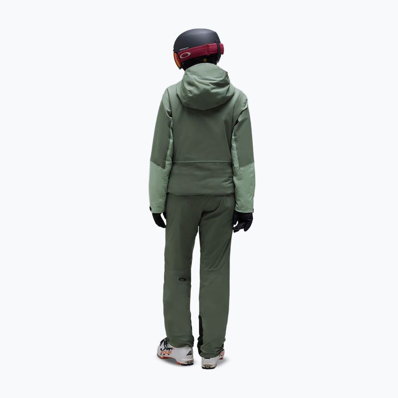 Women's ski jacket Oakley Canopy Pro Insulated aviator green/faded green 3