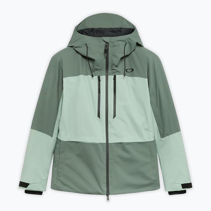 Women's ski jacket Oakley Canopy Pro Insulated aviator green/faded green 5