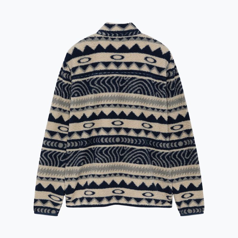 Men's fleece sweatshirt Oakley Mountain Fire Sherpa abyss norway pattern 2