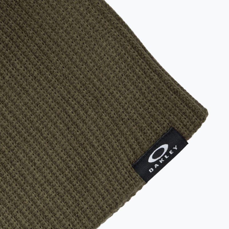 Winter hat Oakley Back Bone Beanie deep olive 3