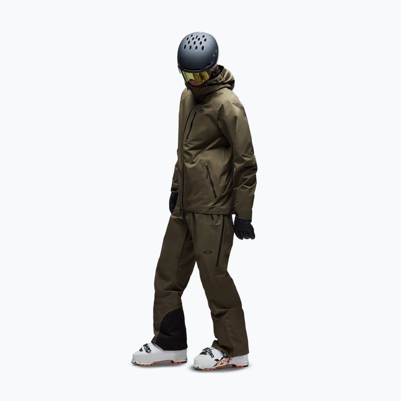 Men's ski jacket Oakley Unbound Gore-Tex Shell Jacket 2.0 deep olive 2