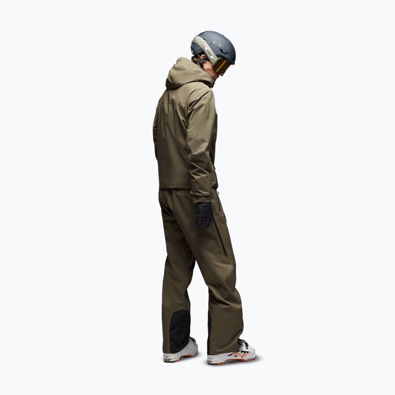 Men's ski jacket Oakley Unbound Gore-Tex Shell Jacket 2.0 deep olive 3