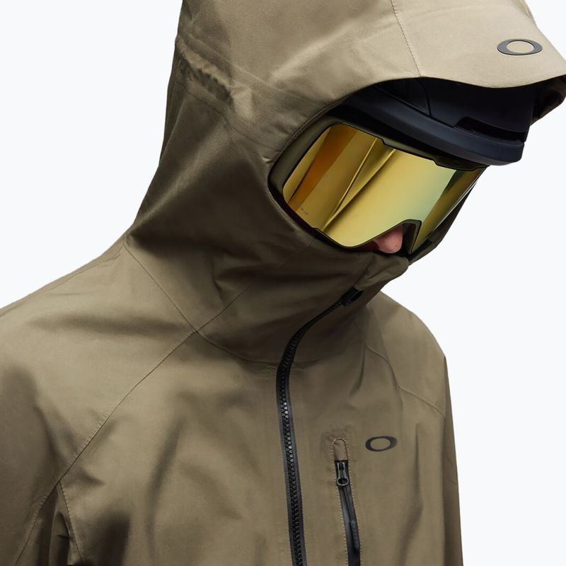 Men's ski jacket Oakley Unbound Gore-Tex Shell Jacket 2.0 deep olive 4