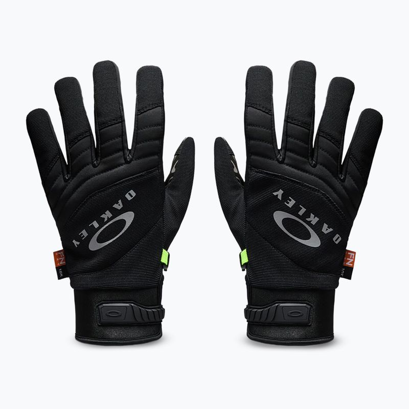 Ski gloves Oakley Clutch blackout reflective 2
