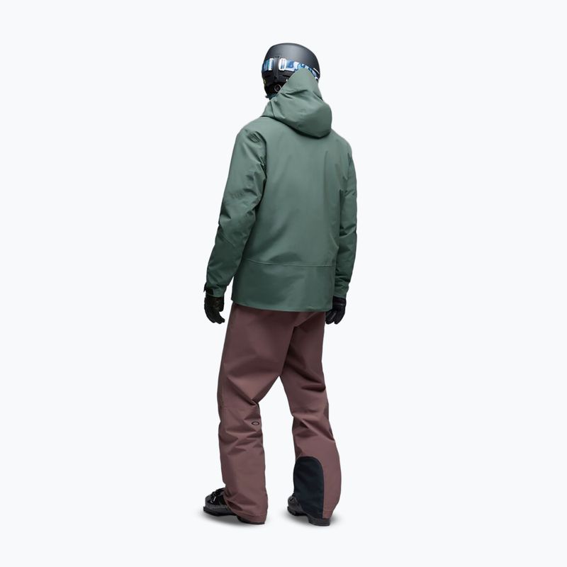 Men's ski jacket Oakley Canopy Insulated aviator green 3