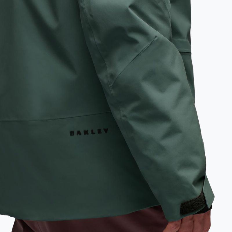 Men's ski jacket Oakley Canopy Insulated aviator green 5