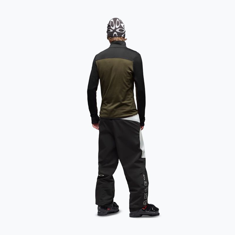 Men's sweatshirt Oakley Canopy FZ blackout/deep olive 3
