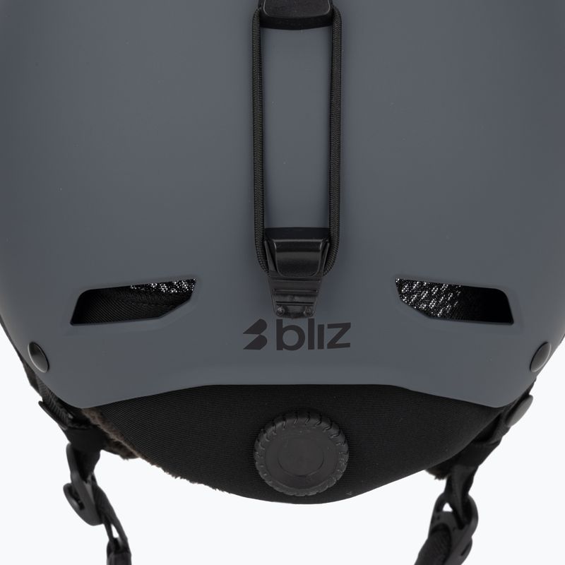 Ski helmet Bliz S003 matte grey 7