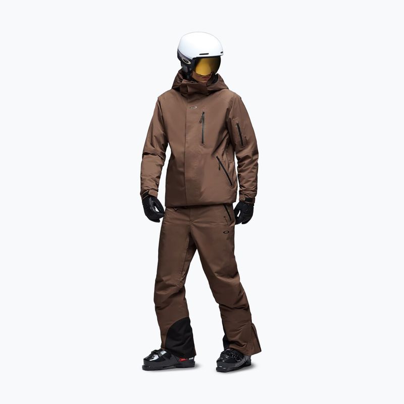 Men's snowboard jacket Oakley Sub Temp RC Gore-Tex 2.0 32F dark umber 2
