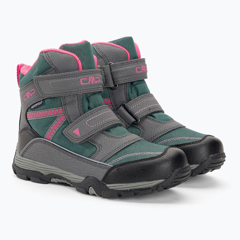 Children's CMP Pyry Snowboots graffite/acqua 4