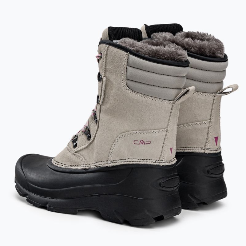 Women's CMP Kinos Snowboots beige 38Q4556 3