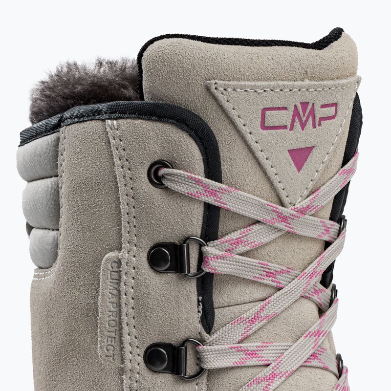 Women's CMP Kinos Snowboots beige 38Q4556 9