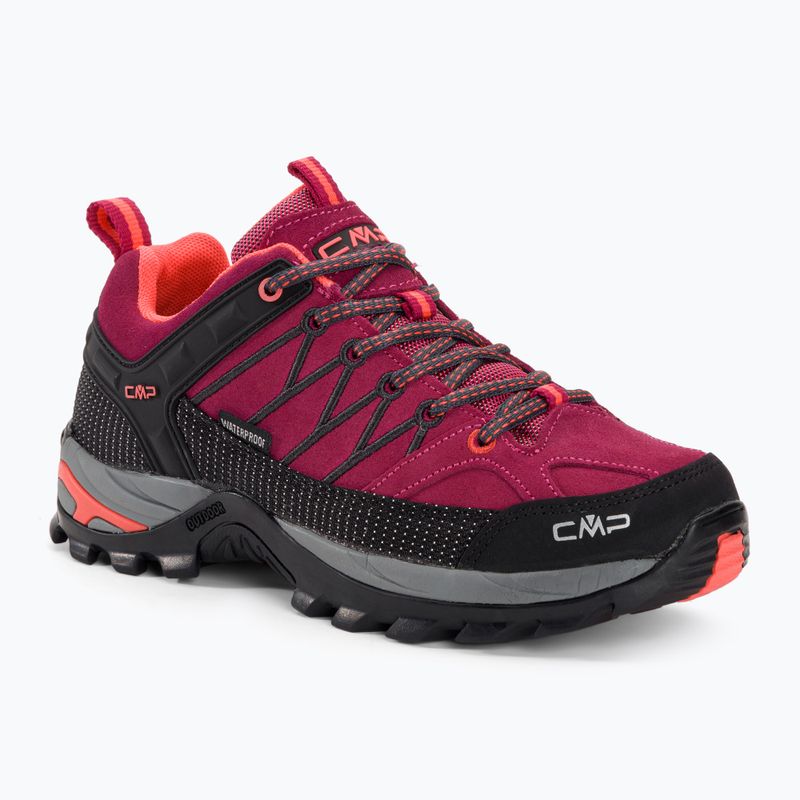 Women's trekking boots CMP Rigel Low magenta/antracite