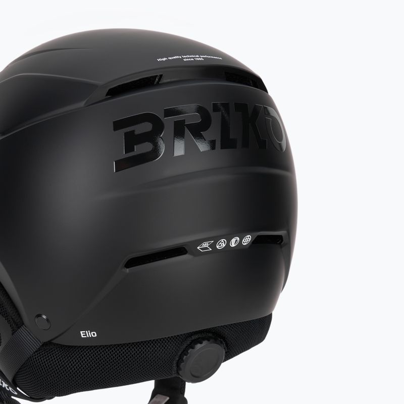 Ski helmet Briko Elio Visor matt black 7