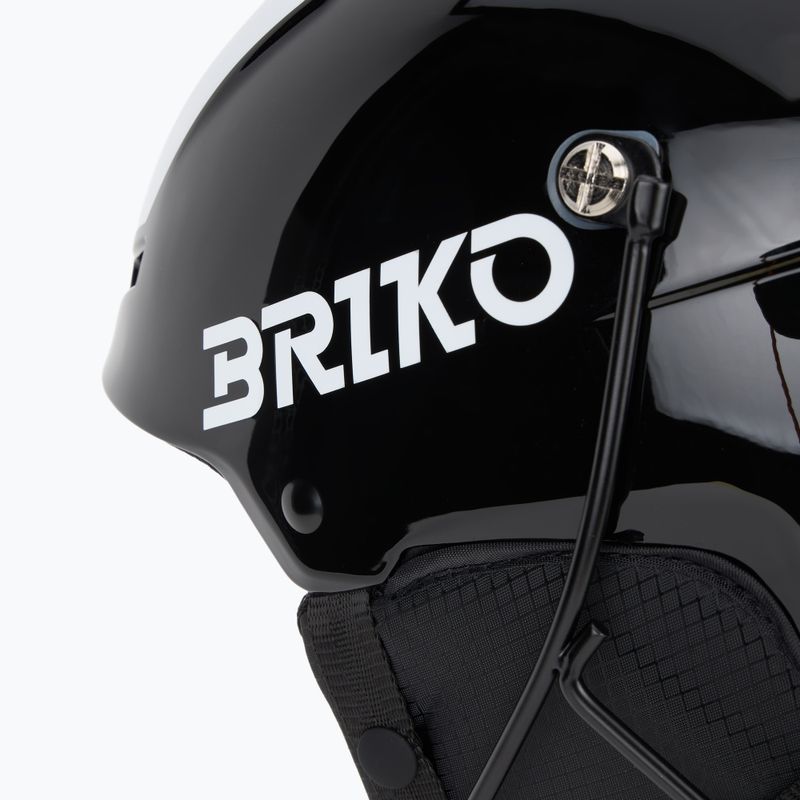 Ski helmet Briko Slalom Epp 2.0 shiny black/white 9