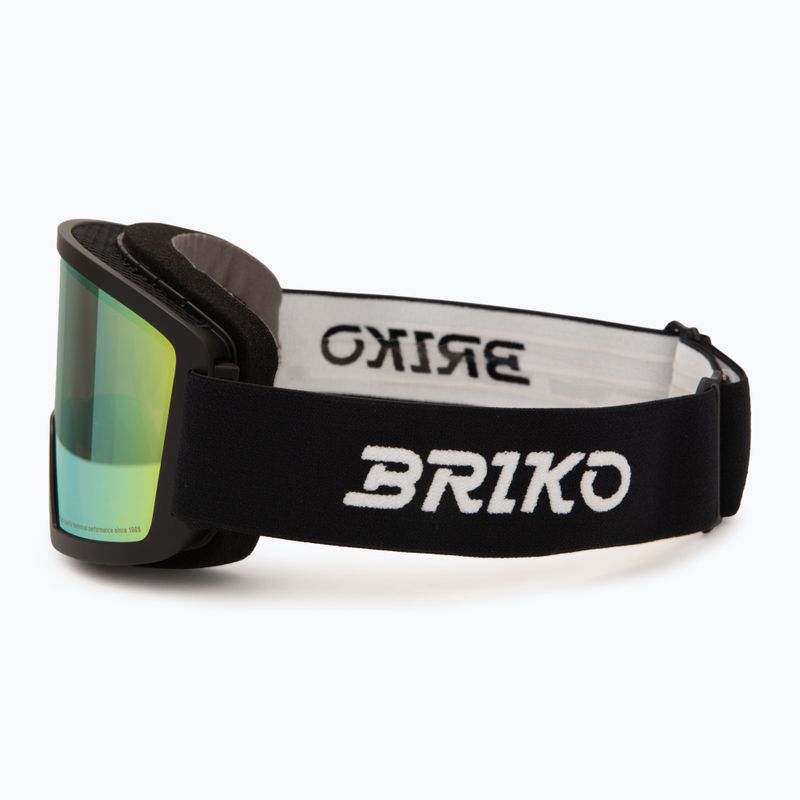 Children's ski goggles Briko Frostbite black/yellow 4