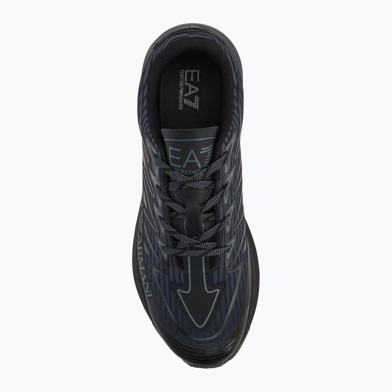 EA7 Emporio Armani Crusher Distance Trail triple black shoes 5