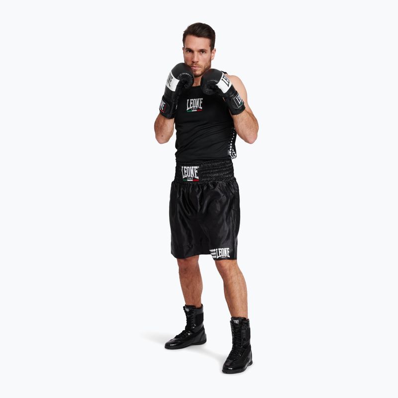 Boxing shorts LEONE 1947 Italy Boxing AB737 black 2