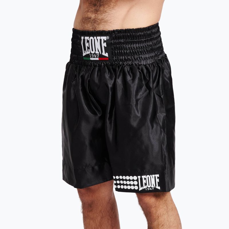 Boxing shorts LEONE 1947 Italy Boxing AB737 black 4