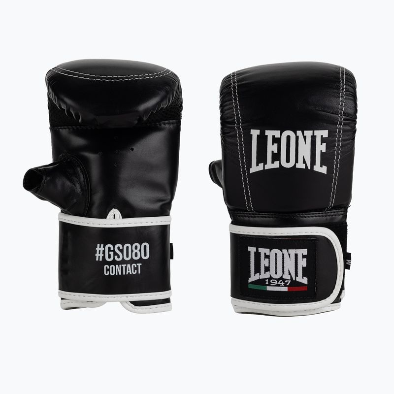 LEONE 1947 Contact boxing gloves black GS080