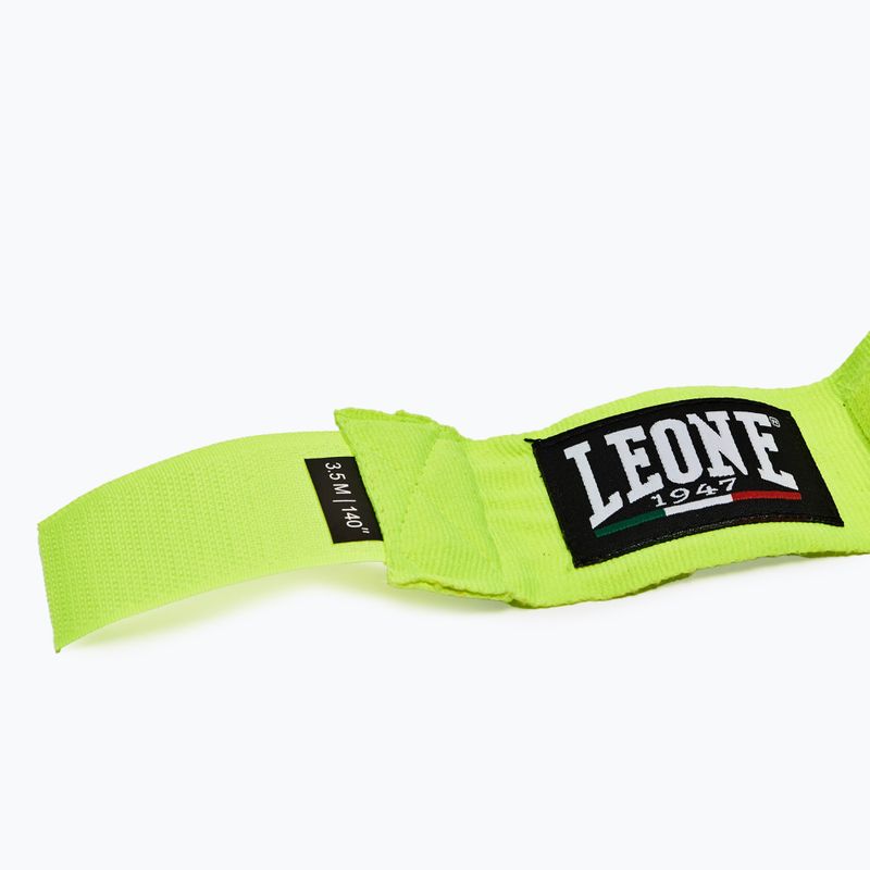 Boxing wraps Leone 1947 Hand Wraps 350 cm giallo fluo/fluo yellow 5