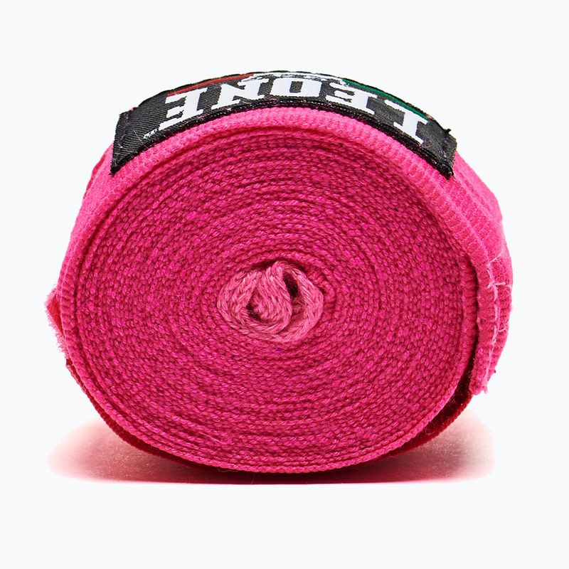 Boxing wraps Leone 1947 Hand Wraps 350 cm rosa 4