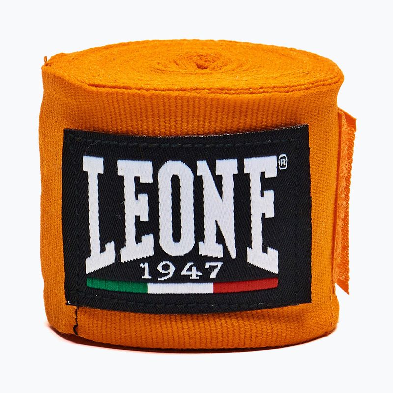 Boxing wraps Leone 1947 Hand Wraps 350 cm arancione/orange 2