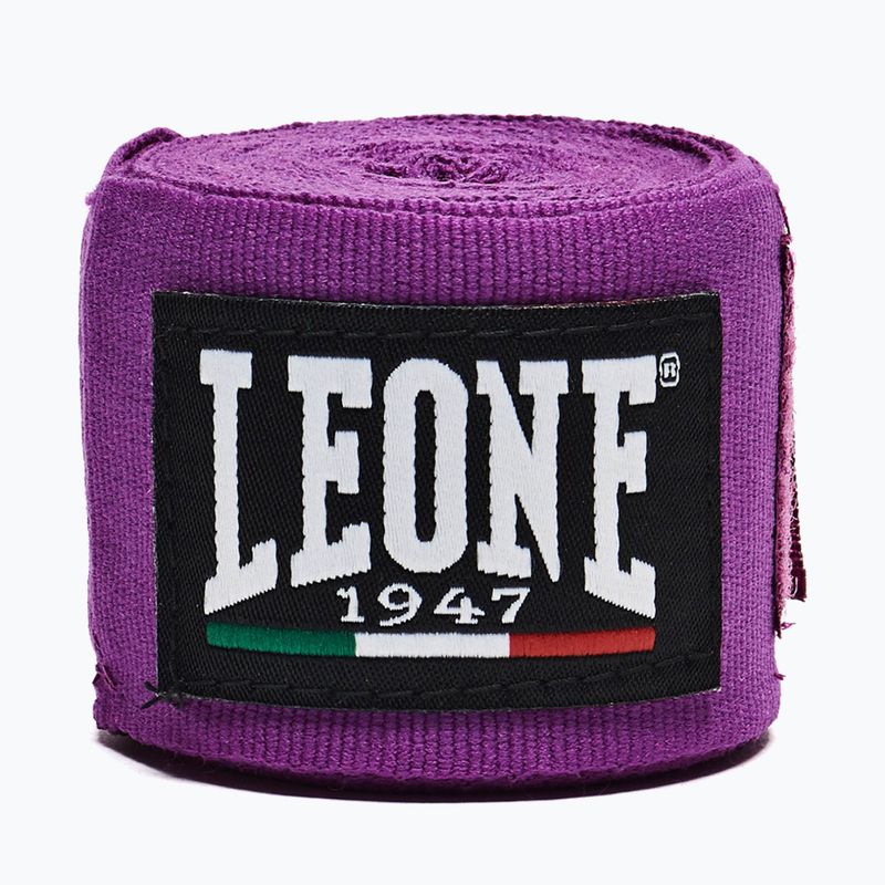 Boxing wraps Leone 1947 Hand Wraps 350 cm viola/purple 2